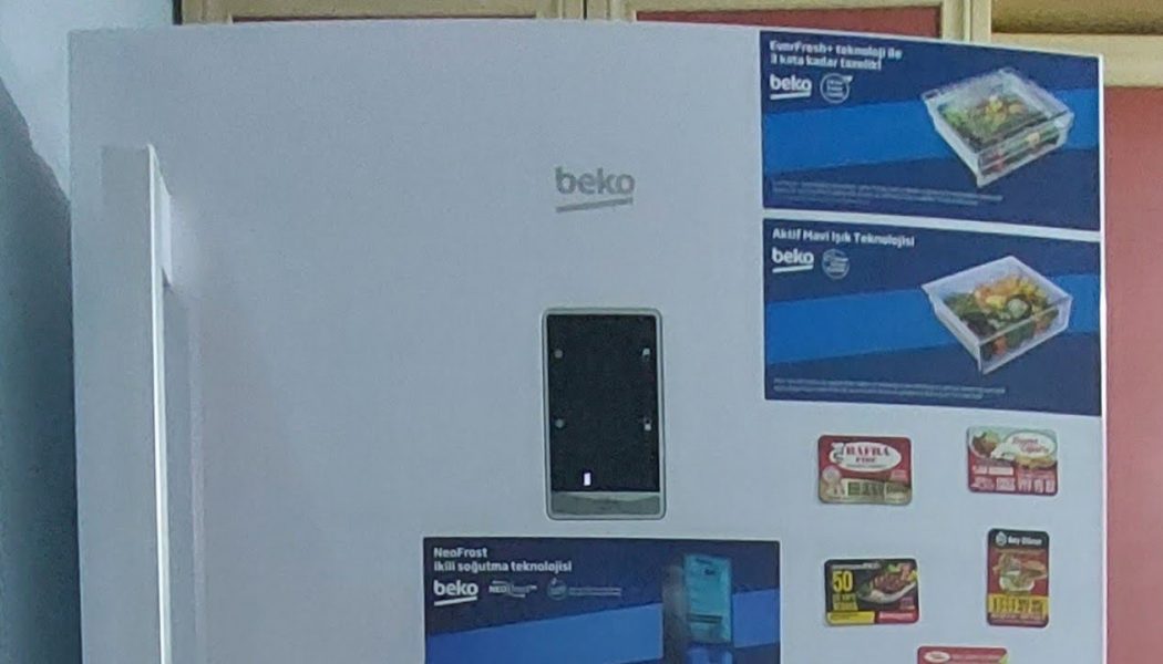 BEKO NOFROST buzdolabı (974561EB) kutu açılımı ve servis kurulum hizmeti