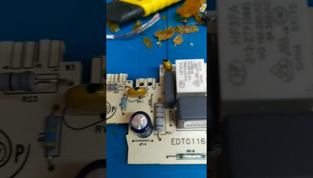Ariston Indesit buzdolabı elektronik kart tamiri, buzdolabı soğutmuyor arızası 👉 0551 013 89 29