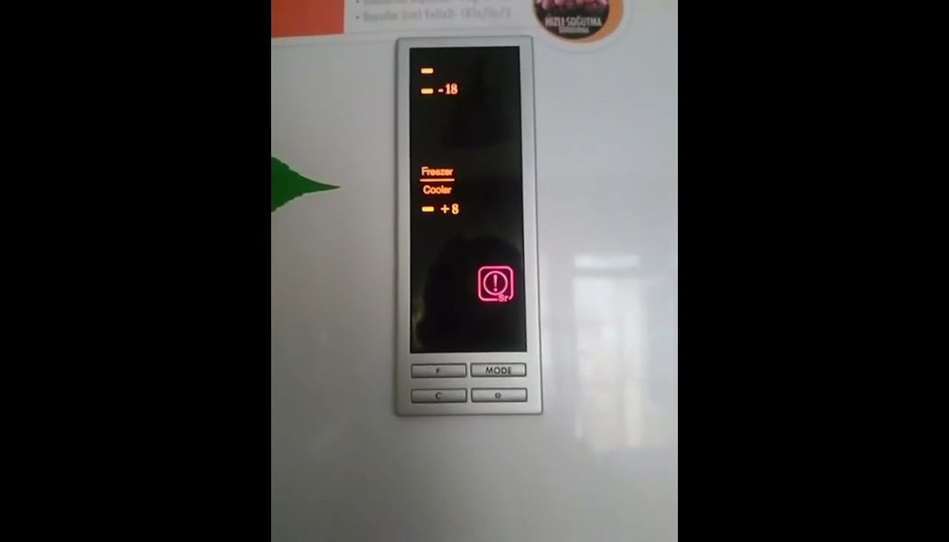 Vestel Buzdolabı Arıza Lambası Yanıyor ! Vestel Buzdolabı Alarm Işığı Yanıyor