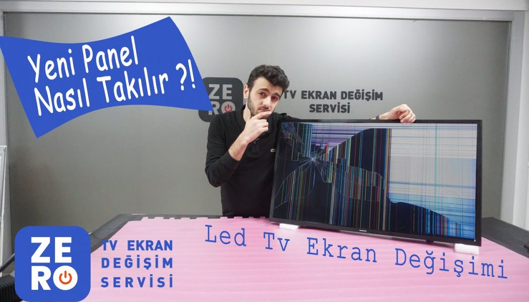 Kırık Led Tv Ekran Değişimi Nasıl Yapılır / Philips Kırık Tv Ekran Tamiri – Değişimi Zero Elektronik