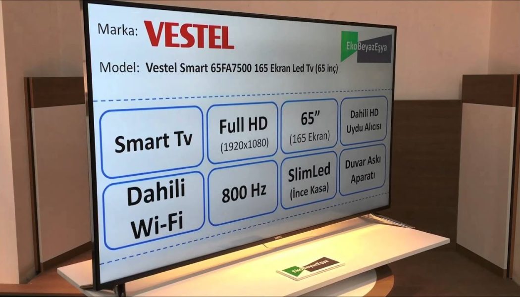 Vestel Smart 65FA7500 165 Ekran LED Tv (65 inç) – EkoBeyazEşya