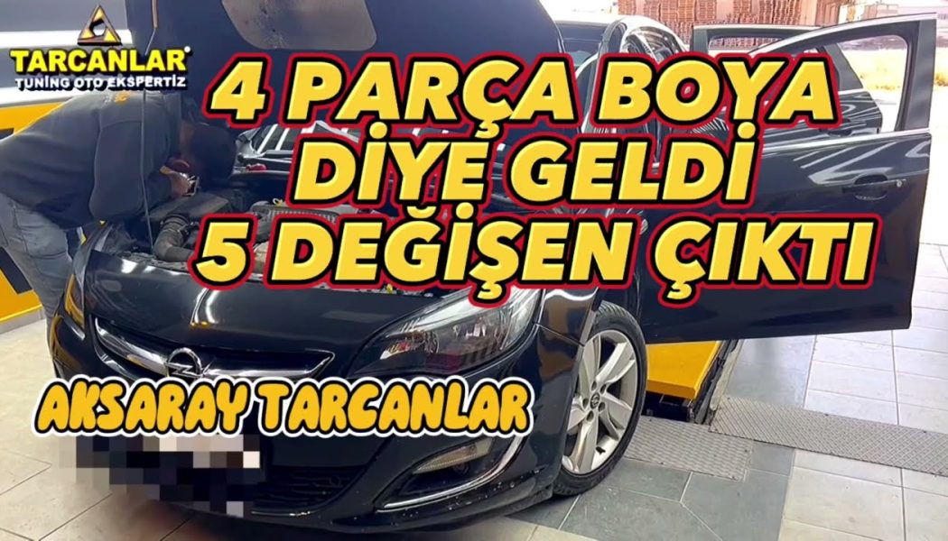 4 PARÇA BOYA DİYE GELDİ 5 PARÇA DEĞİŞEN HAVA YASTIKLARI İPTAL EDİLMİŞ @aksaraytarcanlar şube