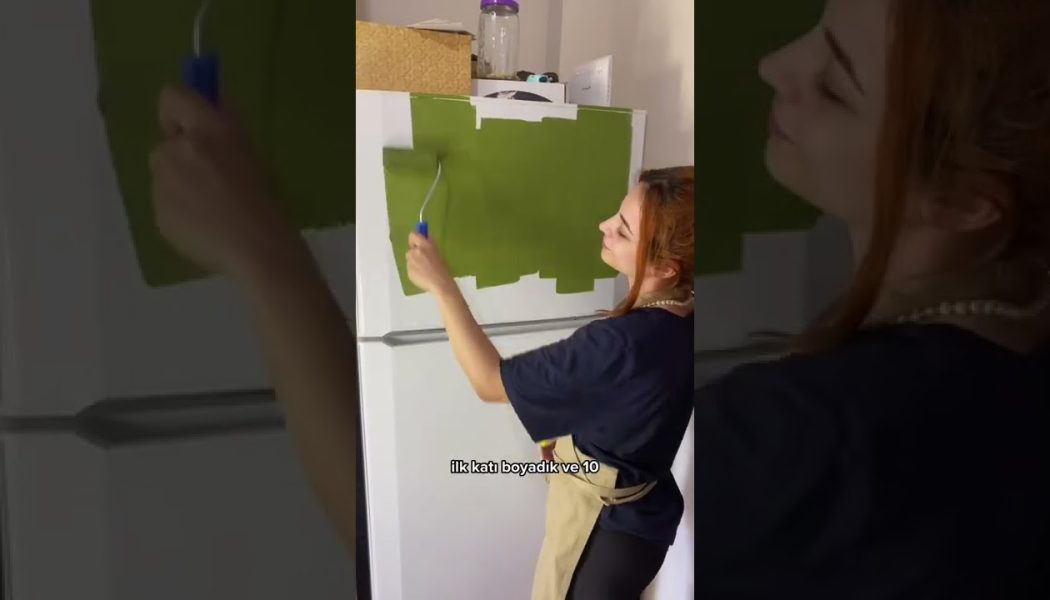 Buzdolabımı Yeşile Boyuyorum