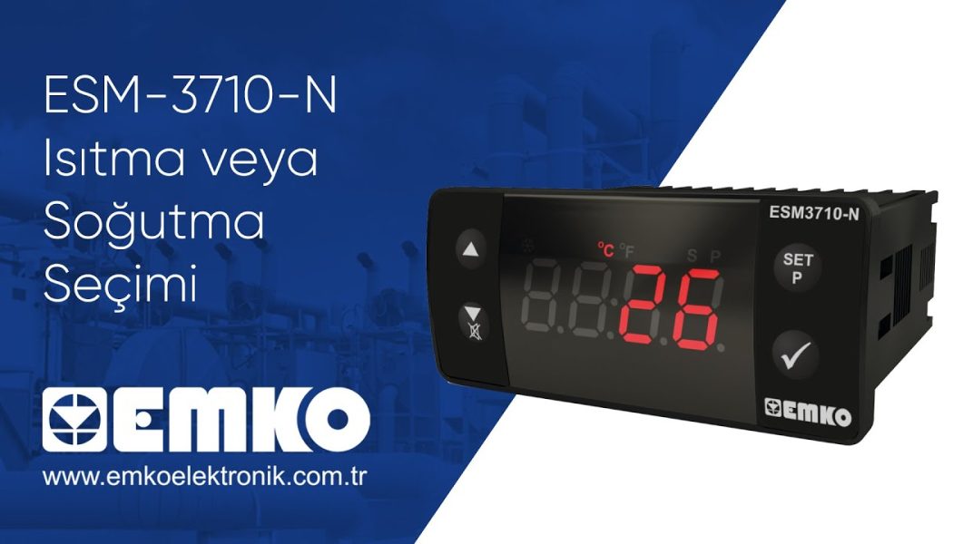 EMKO Elektronik ESM-3710-N Isıtma veya Soğutma Seçimi (Türkçe)